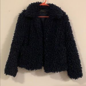 Zara teddy jacket